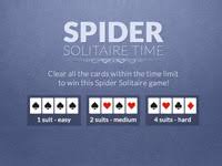 Spider Solitaire Time